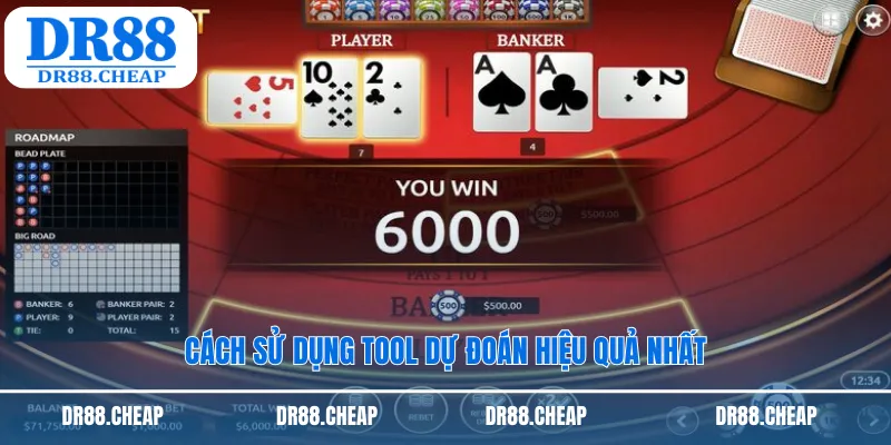 Cách sử dụng tool dự đoán hiệu quả nhất