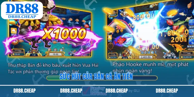 Sức hút của bắn cá ăn tiền